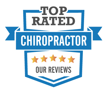 top rated chiropractor badge