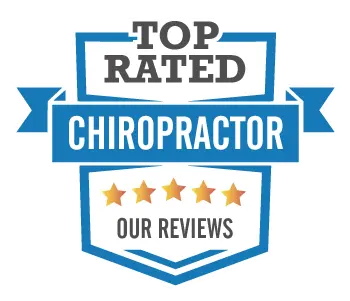 top rated chiropractor badge