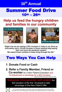 30th Annual Summer Food Drive
