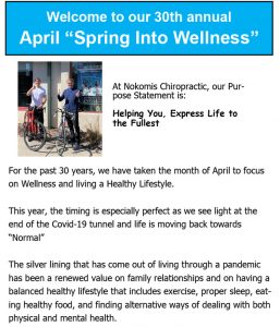 Chiropractic Minneapolis MN 30th Annual Spring Into Wellness