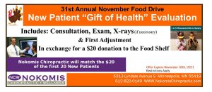31st Annual November Food Drive