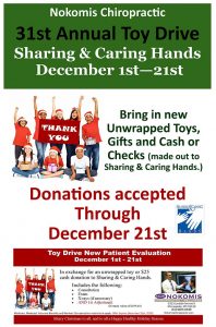 31st Annual Toy Drive – Sharing & Caring Hands